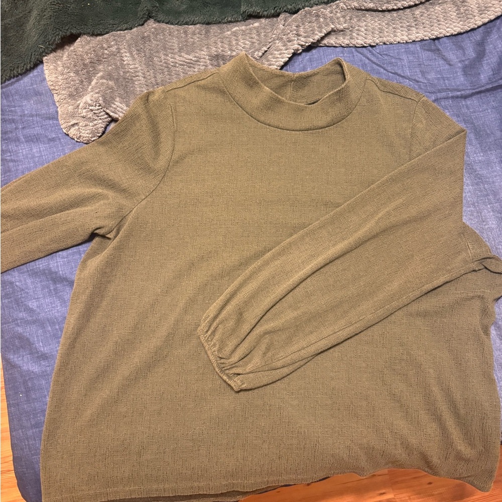 Olive Green Sweater